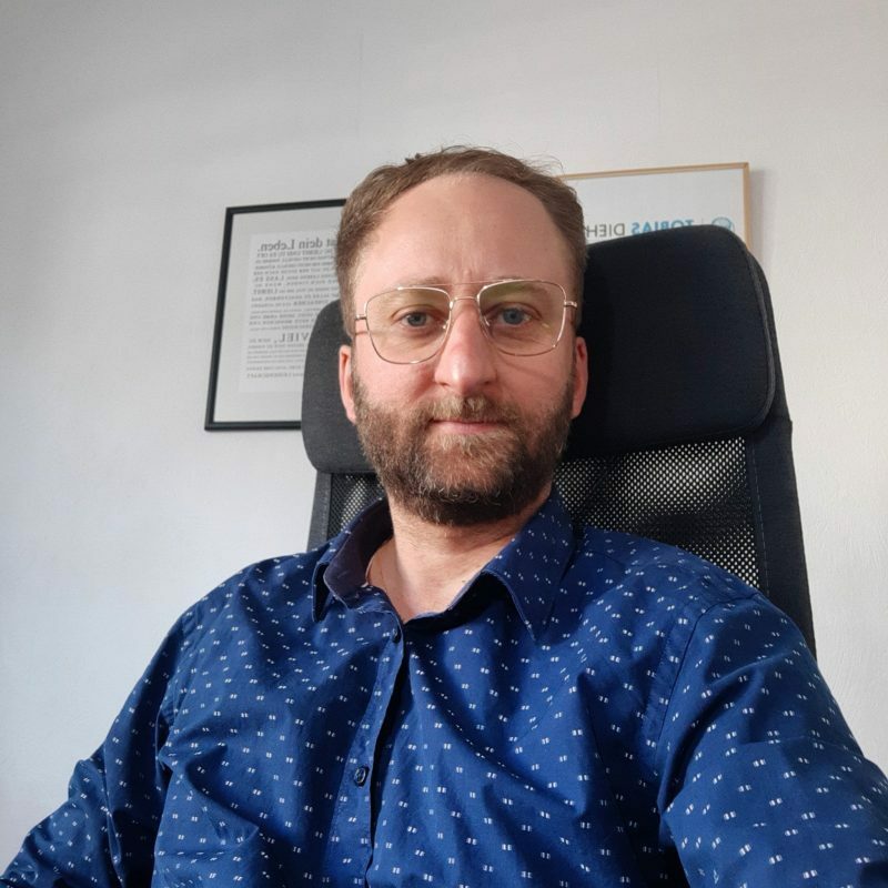 Tobias Diehm im Hemd